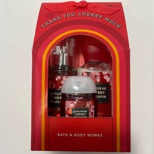 Bath & Body Works BBW "Japanese Cherry‎ Blossom, Thank You Cherry Much” 3 Minis